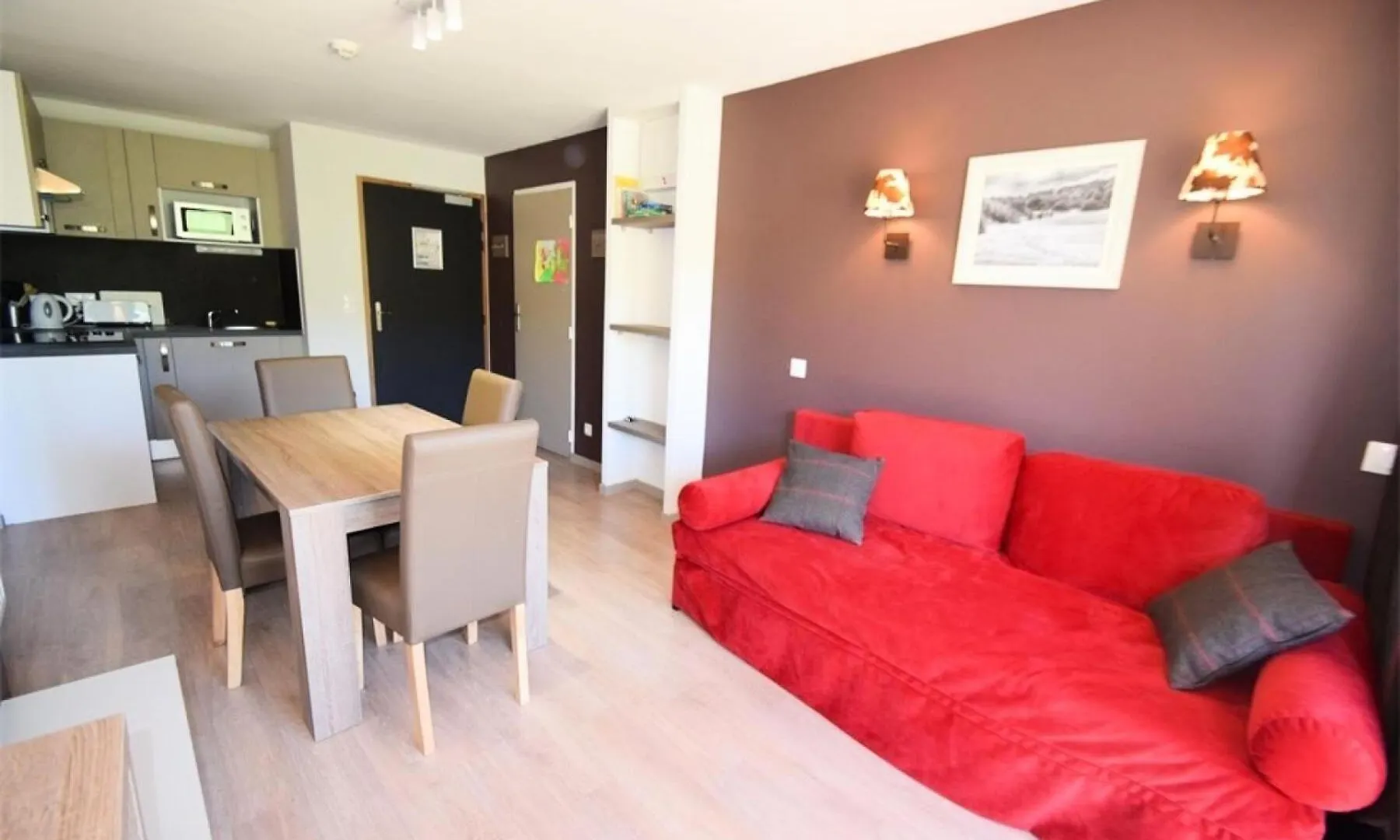 Residence Front De Neige - 3 Pieces 6 Pers Le Front De Neige - Wifi Plagne Villages Mae-9384 La Plagne
